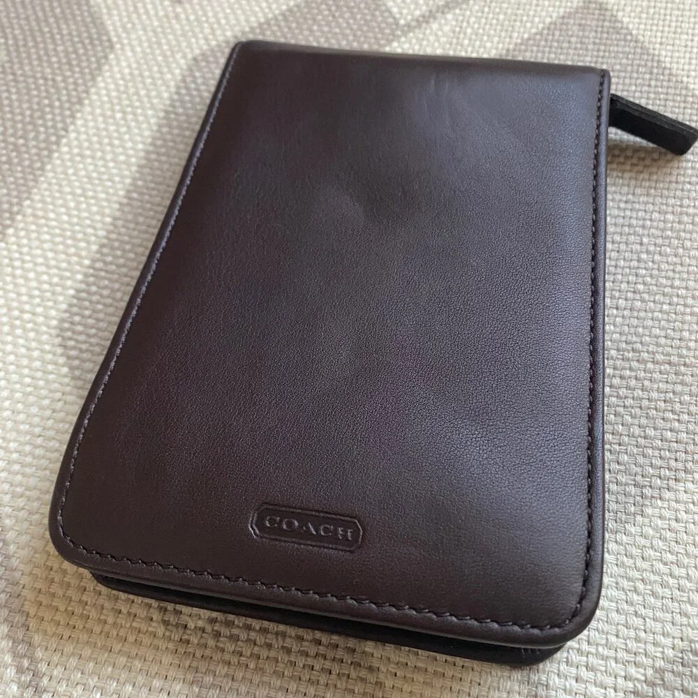 Vintage Coach Leather Palm Pilot Case NWOT